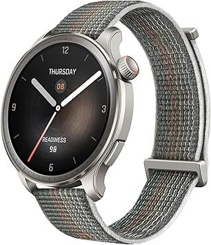 Amazfit Balance Smartwatch 46 mm, Pagamento NFC, AI Fitness Coach, Batteria di 14 Giorni, Monitoraggio del Sonno e della Salute, GPS, 150 Modalità Sportive, Chiamate Bluetooth per Android e iPhone