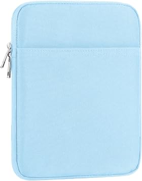 TiMOVO Custodia per Tablet 7-8 Pollici, Baby Blu | Compatibile con iPad Mini 7 (A17 Pro, 2024) / Mini 6 (8,3″, 2021) / 5/4/3/2/1, Borsa Protettiva da Trasporto