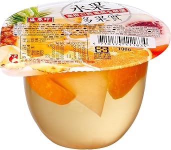 Sheng Xiang Zhen Gelatina Frutta Assortita 6x180g | Snack dolce di frutta autentica, ideale per casa, scuola e viaggio – amato da bambini e adulti