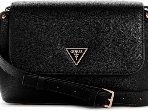 GUESS – Meridian II Flap Crossbody, Handbag Donna