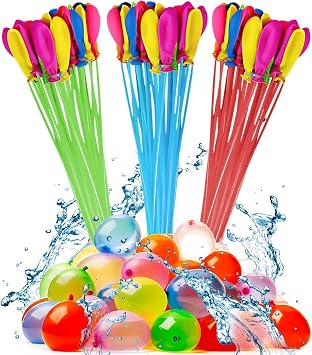 111 Pz Palloncini d’Acqua –100% Lattice, Spiaggia, Piscina