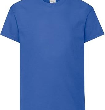 Fruit of The Loom Ss132b T-Shirt Bambini e Ragazzi (Pacco da 1)