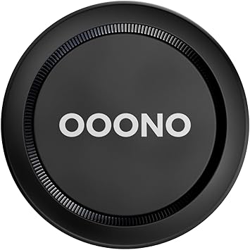 OOONO Co-Driver 1 rilevatore autovelox nero – avvisi autovelox e pericoli in tempo reale | senza abbonamento | batteria al litio 3 V | compatibile Apple CarPlay e Android Auto
