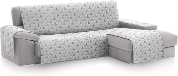 Textilhome Copridivano Chaise Longue Penisola Malu 240 cm Destro C/2 | Protegge da macchie, peli e graffi. Trapuntato, universale, facile da posizionare e ideale per animali domestici.