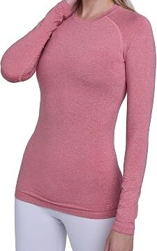 TCA SuperThermal Maglia Termica Donna Manica Lunga – Intimo Termico Donna Invernale – Maglietta Termica Sportiva – Maglie Termiche – Maglia Intima Quickdry – Abbigliamento Termico
