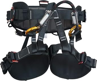 SOB Imbracatura Arrampicata, Imbrago Arrampicata per Mezzo Corpo, Imbracatura Anticaduta per Speleologia l’alpinismo Protezione Anticaduta All’Aperto