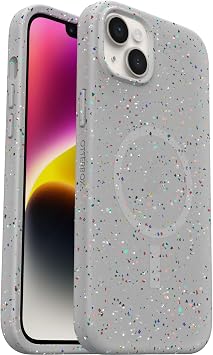 OtterBox Cover Sustainable MagSafe per iPhone 14 Plus, Shower | Custodia con MagSafe, resistente a urti e cadute, ultra sottile, protettiva, testata 3x norme MIL-STD 810G