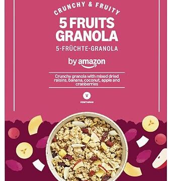 by Amazon Granola Ai 5 Frutti, 750g