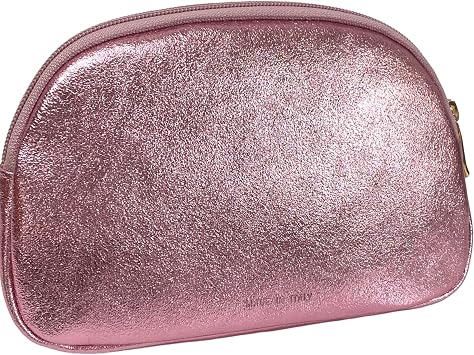 Borsa Cosmetica in Vera Pelle – Beauty Case di Lusso da Donna per Viaggio o Quotidiano (20×13,5×5,5 cm)