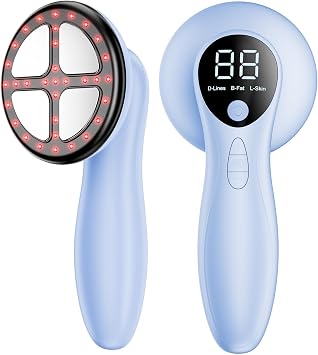 Massaggiatore Anticellulite unisex, Efficacia Clinicamente Testata | Massaggiatore Anticellulite Elettrico Senza Fili per Pancia, Vita, Gambe, Glutei, Braccia