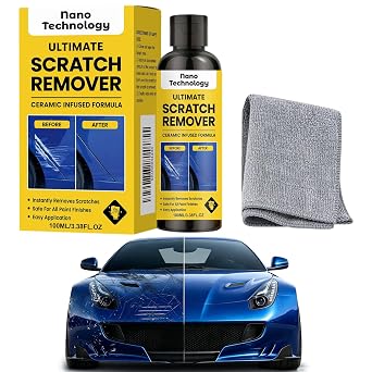 Nanopolix Polish Auto Rimuovi Graffi,Nanopolix Rimuovi Graffi,Nanopolix Scratch Remover,Rimuovi Graffi Auto per Carrozzeria e Rimuovi Graffi Plastica,per Auto Moto SUV