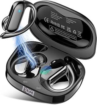 AI Auricolari Traduzione Simultanea, Supporta 165 Lingue/8 Modalità | 42 Ore di Utilizzo, APP Integrata, 3-in-1 Open Ear Cuffie Traduzione con ENC Mic, Bluetooth 5.4 per Viaggio/Affari, Nero