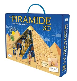 L’antico Egitto. La piramide 3D. Con 17 formine
