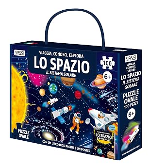 Lo spazio. Il sistema solare. Viaggia, conosci, esplora. Ediz. illustrata. Con puzzle