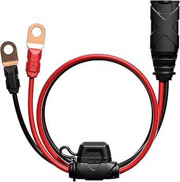 NOCO GC002 X-Connect Connettore con Terminali a Occhiello M6 per Caricabatterie NOCO Genius Smart