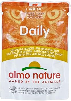 almo nature Daily Menu con Pollo e Salmone, 70g