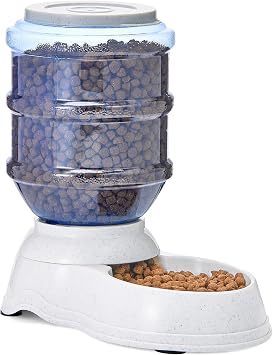 Amazon Basics Distributore di cibo per animali domestici, Misura piccola