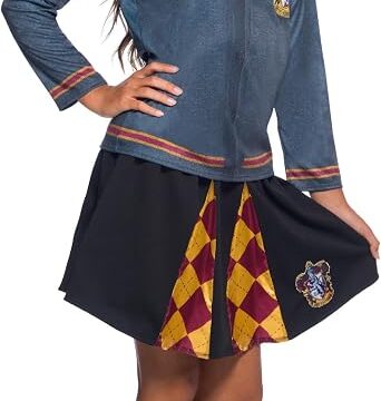 Rubie’s Harry_Potter Gonna Gryffindor Grifondoro Bambino (39029), Multicolore, Taglia Unica