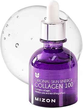 [Mizon] Collagen 100 (30ml) Siero al collagene, trattamento intensivo per rughe, linee sottili e tutti i segni dell’invecchiamento, facilmente assorbibile con ingredienti naturali, cosmetico coreano