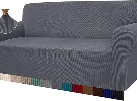 Granbest – Copridivano altamente elasticizzato, moderno, jacquard, per soggiorno, funge da protezione per cani e animali domestici