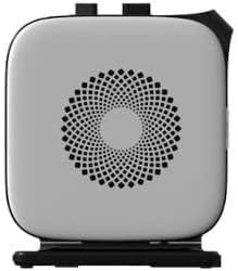 Midea NTY15-19CAE Termoventilatore Verticale, Termoventilatore PTC Ceramico, Stufetta Elettrica Basso Consumo, 2 Livelli di Potenza, 1500W, Termostato, Bianco Nero, ‎25.8 x 10.3 x 28.5 cm, 2.2 kg