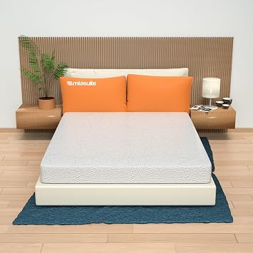 MiaSuite Materasso Matrimoniale 170×200 Sfoderabile, alto 14 cm – Semi Rigido, Indeformabile, Anallergico, Antiacaro. Sim H14