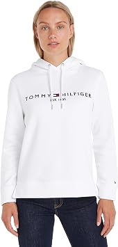 Tommy Hilfiger Donna Felpa Heritage con Cappuccio