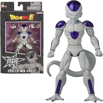 Dragon Ball Super Bandai Figurina Dragon Stars 17 cm Frieza – Freezer forma finale – Licenza ufficiale Dragon Ball – Figurina articolata Freezer – Giocattolo per bambini 4 anni e + – 36893