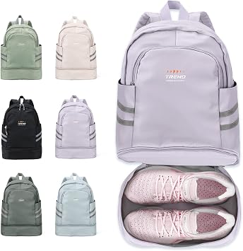 BJLFS Zaino da Tennis per Donne e Uomini, Borsa da Tennis, Borsa Zaino per Badminton, Grande Borsas da Racchetta Borsas Sportiva che Può contenere 2 racchetta e scarpe da tennis