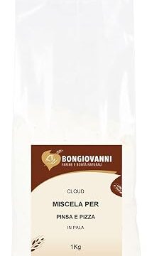 BONGIOVANNI FARINE E BONTA’ NATURALI Cloud – Miscela naturale per Pinsa e Pizza in Pala 1Kg