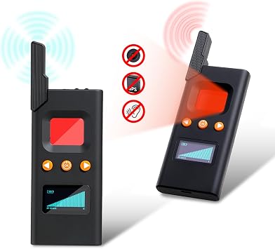 FOWARD GAUSS Rilevatore di bug per fotocamera nascosta Rilevatore di spionaggio Rilevatore di intercettazioni RF Wireless Signal Scanner Responsabile della protezione dei dati per il rilevamento di