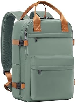 COOLIFE Zaino Cabina 40x30x20 Ryanair EasyJet Eurowings Laptopfach | Reiserucksack Flugzeug, 24L, leggero, impermeabile – Ideale per weekend, brevi soggiorni & city break