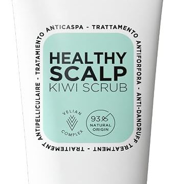 Kemon Healthy Scalp Kiwi Scrub Antiforfora 200 ml | Trattamento antiforfora/purificante: aiuta a rimuovere impurità e dona freschezza alla cute