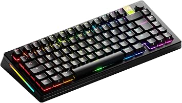 GLORIOUS GMMK 3 Pro 75% Tastiera Meccanica QWERTY Inglese | Frequenza Di Polling Altissima, Scocca Lavorata A Macchina CNC, Architettura Modulare Hotswap E Illuminazione Luce Led RGB
