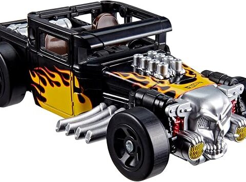 Transformers Collaborative, Hot Wheels® x, Bone Shaker™, action figure convertibile
