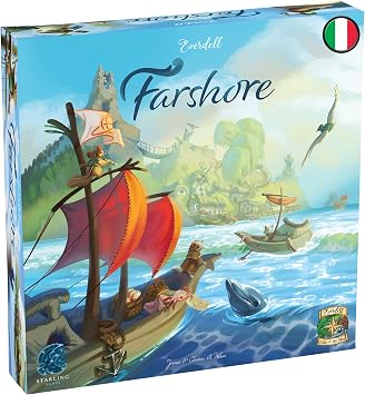 Asmodee – Everdell: Farshore – Gioco da Tavolo di Costruzione Città | Gioco da Tavola di Strategia e Conquista Territori a Tema Mare – 1-4 Giocatori – 10+ Anni – 40-80 Minuti – Edizione Italiana
