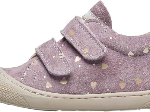 Naturino Scarpine Primi Passi in Suede con Stampa Pony