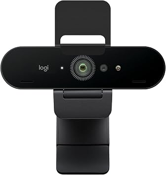 Logitech Brio 4K Webcam for Business, accesso biometrico con Windows Hello | Correzione automatica illuminazione, cancellazione rumore, Microsoft Teams, Zoom, Google Meet, PC/Mac – Grafite