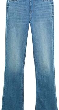 Marks & Spencer Donna a Zampa Jeggings – vestibilità Slim – Vita Elasticizzata – con Stretch