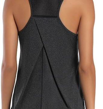 Dawnrole Top da Palestra per Donne Camicie Yoga Fitness Senza Maniche Racerback Top Sportivo per Donne