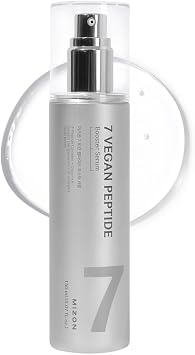7 vasetti da serbatoio Vergan 150 ml BOOSTER SÉRUM CON 7 PÉPTIDI 150ML – Siero Potenziatore, Effetto Glass Skin Istantaneo, Raffinamento dei Pori, Idratazione Duratura, Skincare Vegano Coreano