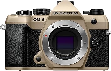 OM SYSTEM OM-5 Mark II Fotocamera Mirrorless 20 MP – Corppo Tropicalizzato | Micro Quattro Terzi, Stabilizzazione 5 Assi, Video 4K, 50 MP Handheld High Res Shot, IP53, USB-C, Filtro ND Live