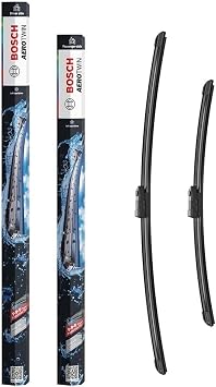 Bosch Aerotwin eA 102 S Tergicristalli Anteriori 650 mm / 475 mm | Set di 2 Tergicristalli di Ricambio, con Adattatore Preassemblato – Confezione Salvaspazio