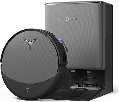 ECOVACS T90 PRO OMNI Robot Aspirapolvere Lavapavimenti OZMO ROLLER 30000Pa | Ricarica PowerBoost, TruEdge 3.0, Erogazione Automatica della Soluzione Detergente, Pulitura Automatica Istantanea, YIKO AI