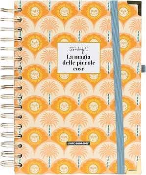 Diario scolastico Mr. Wonderful 2026-27 Giornaliero – La magia delle piccole cose
