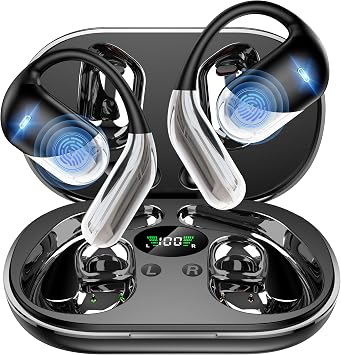 Paekole AI Cuffie Traduzione Simultanea, 2026 Auricolari Bluetooth 6.1 Wireless, 198 Lingue Auricolari Traduttori Istantanei Vocali Gratuite, 4 in1 Cuffie Traduzione Bluetooth 60 ore con ENC