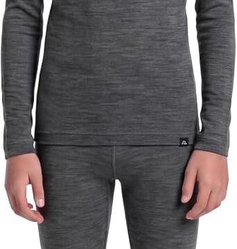 DANISH ENDURANCE Completo Termico Lana Merino per Bambini, 180 g/m²