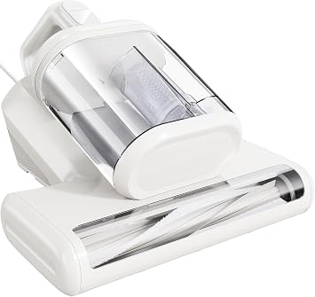 Resmafn 15KPa Battimaterasso Antiacaro con Sterilizzazione UV e Filo 5M, Battitappeti Aspira Pulisci per Materassi Potente con Riscaldamento 60°C, Aspirapolvere per Divano, Tessuti e Letti